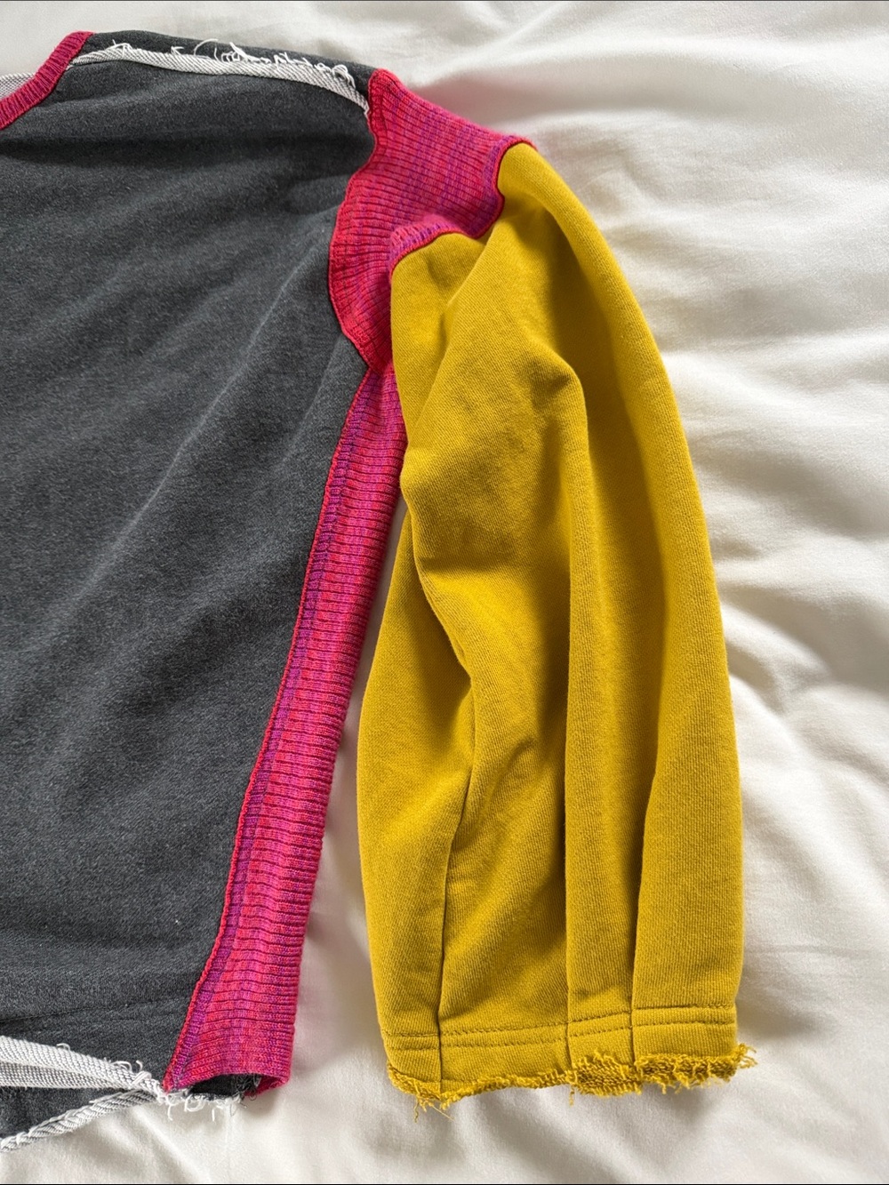 Natural Life Knit Trim Sweatshirt Size L / XL Women’s Grey - Picture 6 of 10